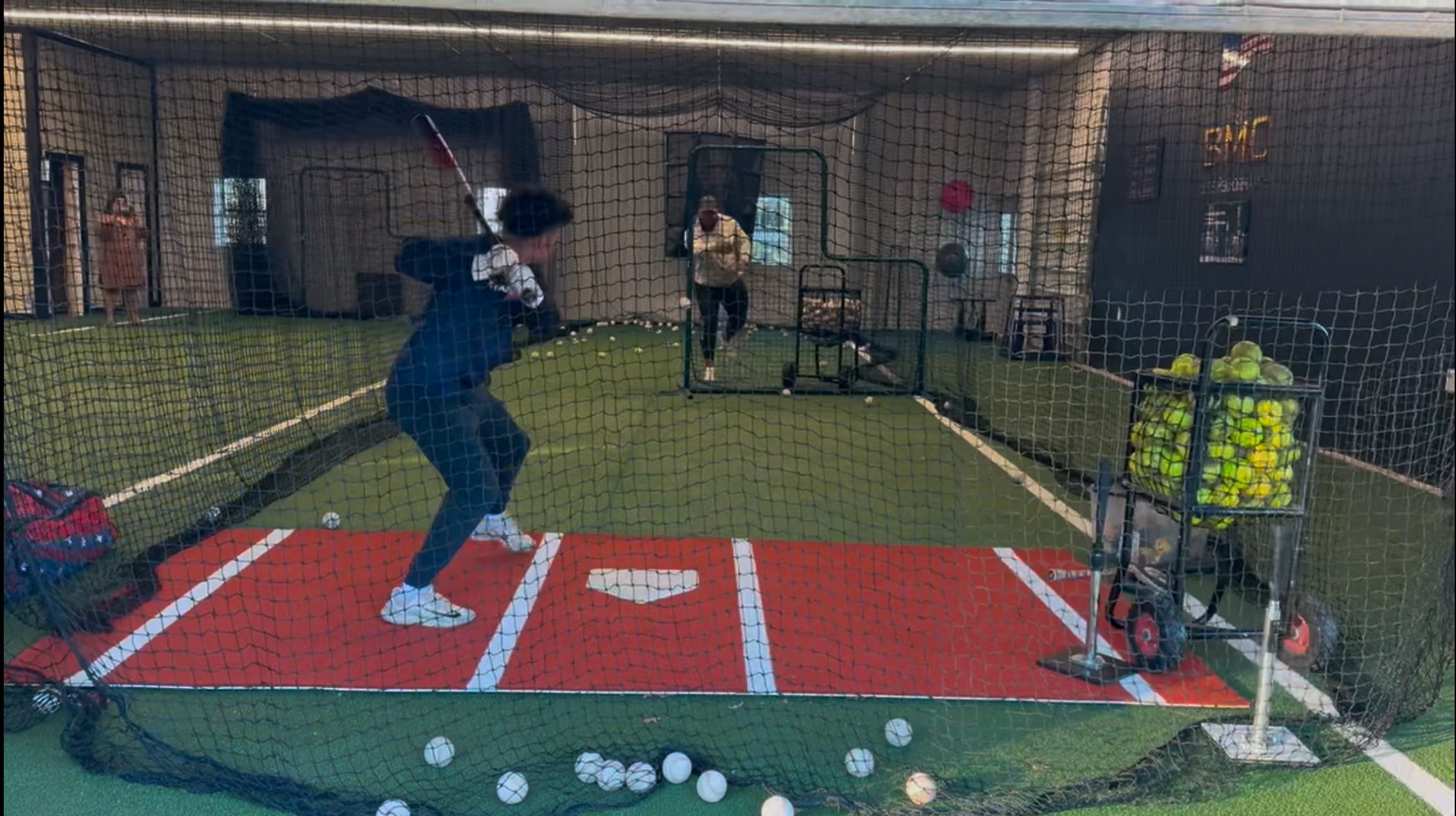 Professional baseball training facility